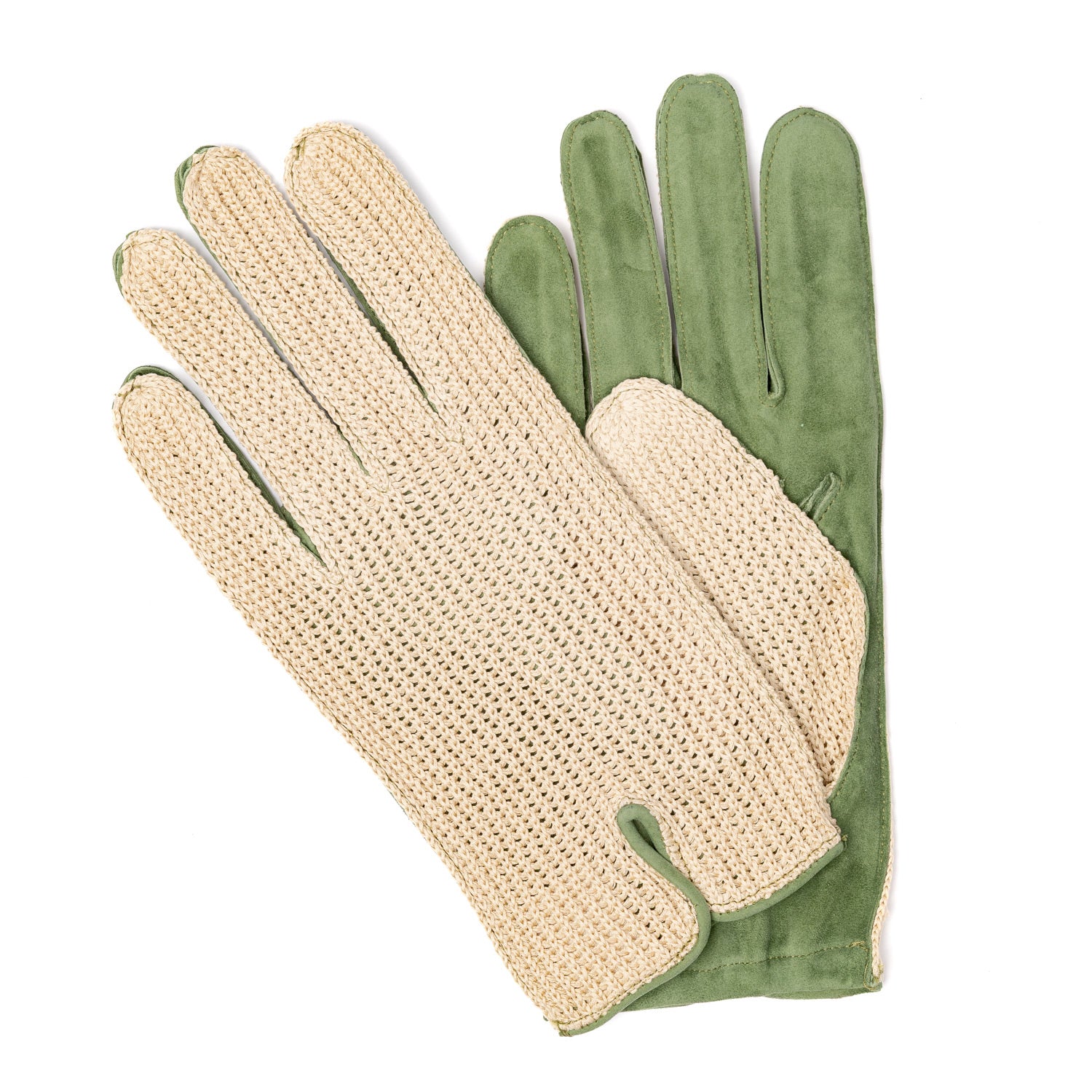 Glove "Karlsbad" Leather and Wool - hand-sewn